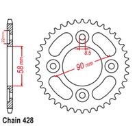 Rear Sprocket - Steel 39T 428P Product thumb image 1