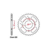 RK Rear Sprocket - Steel 30T 520P Product thumb image 1