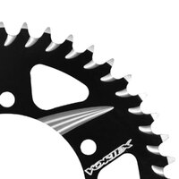 Vortex Alloy Rear Sprocket 520-42T - Aprilia - Black