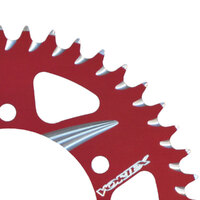 Vortex Alloy Rear Sprocket 520-43T - Red Product thumb image 1