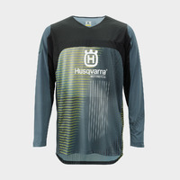 Husqvarna Railed Jersey Grey Product thumb image 1