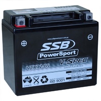 12V SSB V Spec High Perform AGM Battery (GTX12 BS, YT12BA 4, YTX12 BS) (4.2 Kg) Product thumb image 1