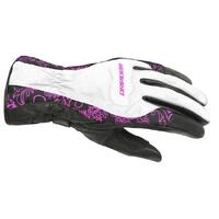 Dririder Vivid 2 Womens Gloves White/Pink