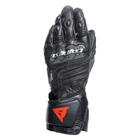 Dainese Carbon 4 Leather Gloves - Long Cuff - Black