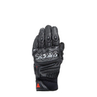 Dainese Carbon 4 Leather Gloves - Short Cuff - Black
