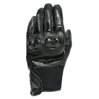 Dainese Mig 3 Leather Gloves - Black