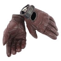 Dainese Blackjack Leather Gloves - Dark Brown
