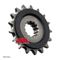 RK Front Sprocket - Steel With Rubber Cush 17T 525P Product thumb image 1