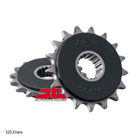 RK Front Sprocket - Steel W/-RUBBER Cush 16T 525P Product thumb image 1