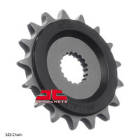 RK Front Sprocket - Steel W/-RUBBER Cush 16T 525P