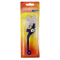 States MX Brake Lever - Fold/Flex - Yamaha/Suzuki/Kawasaki - Blue Product thumb image 1