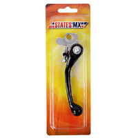 States MX Front Brake Lever - STD Flex - Honda/Suzuki - Black Product thumb image 1