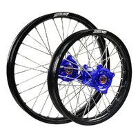 States MX Wheel SET Husqvarna TC85 BIG Wheel 19 inch Front/16 inch Rear - Black/Blue Product thumb image 1