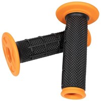 Oneal MX PRO Grips Half Waffle Dual Comp - Hand Guard Ready - Open END - BLK/ORG