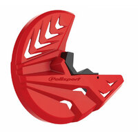 Polisport Disc + Bottom Fork Protector Honda CRF250R/450R 10-14 - Red Product thumb image 1