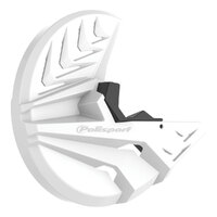 Polisport Disc + Bottom Fork Protector Beta - WHITE** Product thumb image 1