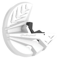 Polisport Disc + Bottom Fork Protector KAW KX-F - White Product thumb image 1