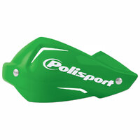 Polisport Touquet Handguards - Replacement Handguard Plastic AND Bolt KIT - Green Product thumb image 1