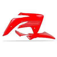 Polisport Radiator Shrouds Honda CRF150R 07-23 - Red Product thumb image 1