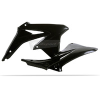 Polisport Radiator Shrouds Suzuki RM-Z450 08-17 - Black