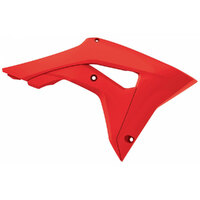 Polisport Radiator Shrouds Honda CRF250R 18-21/CRF450R 17-20 - Red