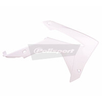 Polisport Radiator Shrouds Honda CRF250R 14-17/CRF450R 13-16 - White Product thumb image 1