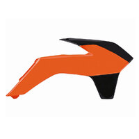 Polisport Radiator Shrouds KTM SX/SX-F 13-15 - Orange/Black Product thumb image 1