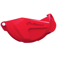 Polisport Clutch Cover Protector Honda CRF250R 10 & 13-17 - Red