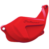 Polisport Clutch Cover Protector Honda CRF450R 10-16 - Red Product thumb image 1