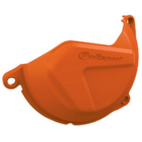 Polisport Clutch Cover Protector KTM - Orange Product thumb image 1