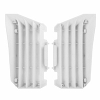 Polisport Radiator Louvers Yamaha YZ250F/450F 14-17 - White