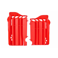 Polisport Radiator Louvers Honda CRF250R 14-15 - Red Product thumb image 1