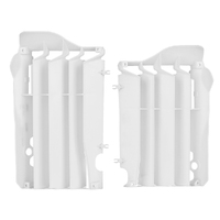 Polisport Radiator Louvers Honda CRF250R 14-15 - White Product thumb image 1