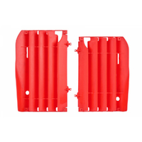 Polisport Radiator Louvers Honda CRF450R 09-12 - Red Product thumb image 1