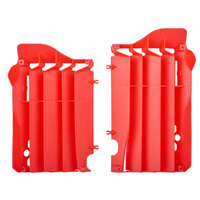 Polisport Radiator Louvers Honda CRF250R 16-17/CRF450R 15-16 - Red Product thumb image 1