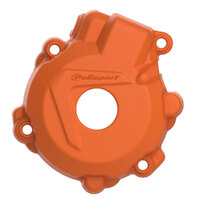 Polisport Ignition Cover Protector KTM EXC-F/Husqvarna FE - Orange Product thumb image 1