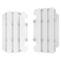 Polisport Radiator Louvers Kawawaki - White Product thumb image 1