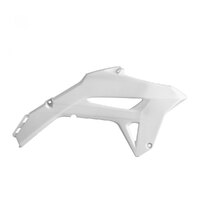 Polisport Radiator Shrouds Honda - White Product thumb image 1