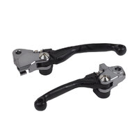 Polisport Folding Lever SET Husqvarna TE/FE 19-22 - Black