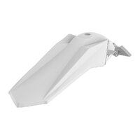 Polisport Rear Fender Suzuki RM-Z250 19-22/RM-Z450 18-22 - White Product thumb image 1