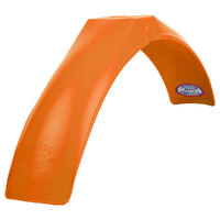 Polisport Preston Petty 'IB MUDER' Front Fender - Dark Orange