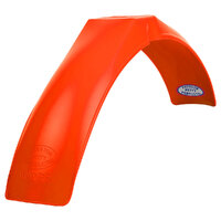 Polisport Preston Petty 'IB MUDER' Front Fender - Pumpkin Orange Product thumb image 1