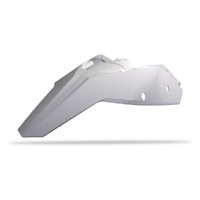 Polisport Rear FENDER+SIDE Panels KTM SX/SX-F 07-10 - White Product thumb image 1