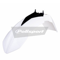 Polisport Front Fender KTM 65 SX 12-15 - White Product thumb image 1