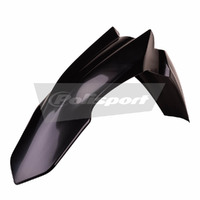 Polisport Front Fender Kawasaki KX250F 13-16/KX450F 13-15 - Black