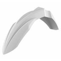 Polisport Front Fender Kawasaki KX250F 17-22/KX450F 16-22 - White