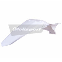 Polisport Rear Fender Yamaha YZ250F 14-18/YZ450F 14-17 - White