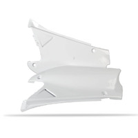 Polisport Side Covers Honda CR125/250 00-01 - White