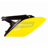 Polisport Side Covers Suzuki RM-Z250 10-18 - Black/Yellow Product thumb image 1