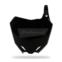 Polisport Front Number Plate Suzuki RM-Z250 10-17/RM-Z450 08-17 - Black Product thumb image 1